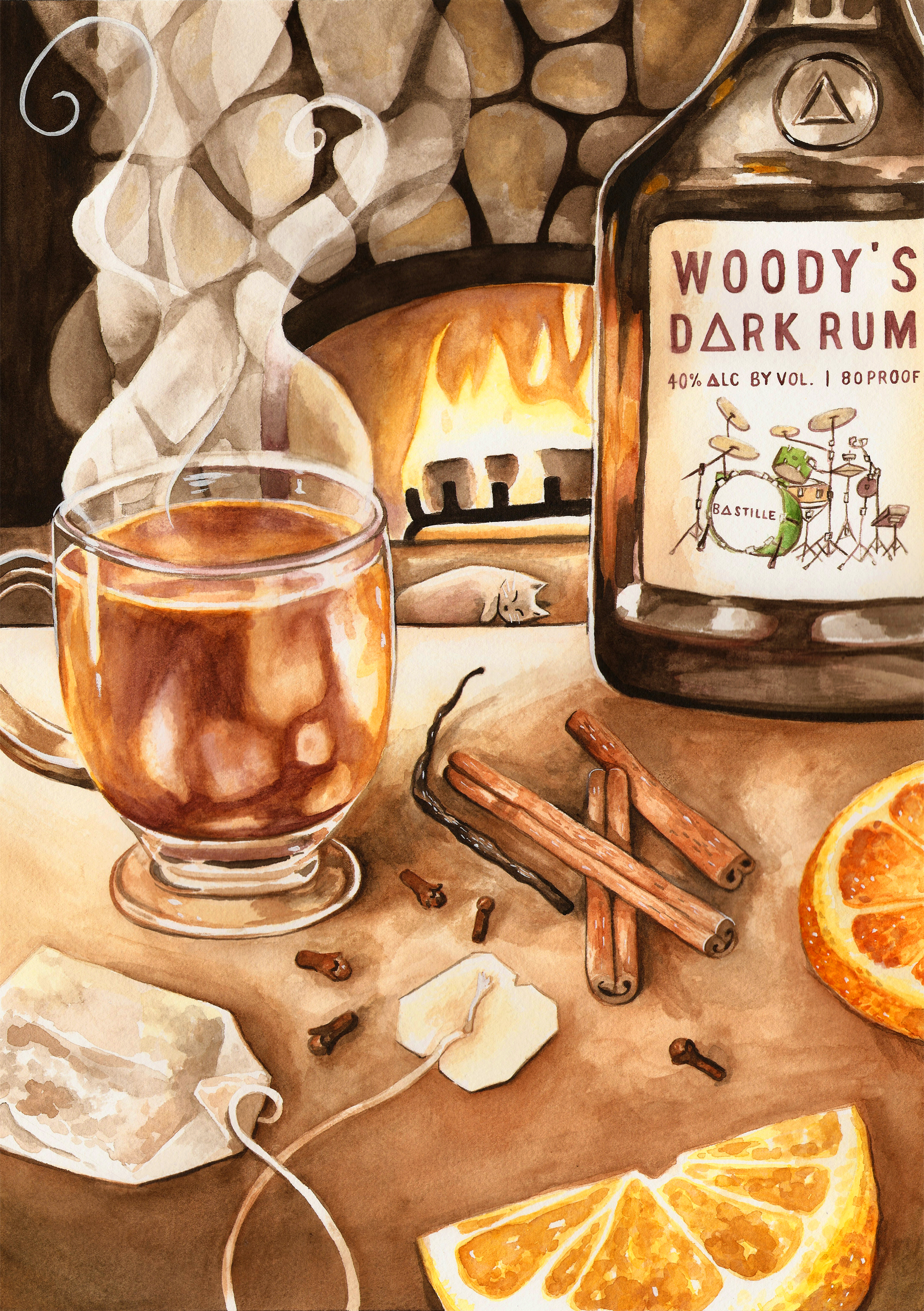 Winter Tea Punch Recipe by Woody From Bastille